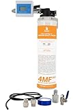 Sistema di Filtrazione Acqua da Sottolavello - Filtro 4 MF-AG - Testa QL1 - Conta Litri - Tubi e Raccordi - Installazione Rapida per Acqua Purificata in pochi Minuti, Senza Calcare, Cloro e Sedimenti
