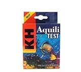 Aquili Test KH - Kit per la misurazione della durezza carbonatica in acquario dolce o marino e laghetto, con reagente
