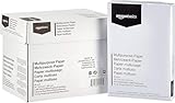Amazon Basics Carta da stampa multiuso A4 80gsm, 2500 unità, 5 confezioni da 500, Bianco