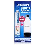 SodaStream 4052000391-11/13, Cilindro Co2 per 60 L + Bottiglia PET 1 Litro