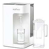 Ecoviva MATE 3 impianto per osmosi potabile, sistema ad osmosi inversa, filtro dell'acqua, flusso automatico dell'acqua, filtrazione a 8 livelli, rapporto di risparmio 3:1, erogatore d'acqua TDS