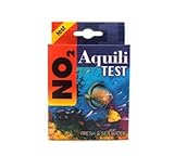 Aquili Test NO2 - Kit per la misurazione dei nitriti in acquario dolce o marino e laghetto, con reagente