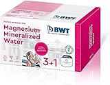 Bwt Magnesium Mineralizer filtro con Tecnologia Brevettata, Bianco, 4 Unità (Confezione da 1)
