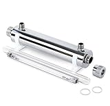 Sterilizzatore Acqua completo Lampada UV 16 Watt 7,6 litri/minuto batteri 1/2 M