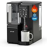 FRIZZLIFE WB99 Sistema a osmosi inversa da banco, filtro alcalino per acqua RO con caraffa portatile, elementi certificati NSF/ANSI 58, monitoraggio TDS e durata del filtro, nessuna installazione