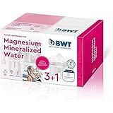 Bwt Magnesium Mineralizer filtro con Tecnologia Brevettata, Bianco, 4 Unità (Confezione da 1)