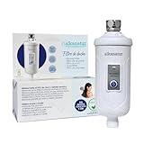 Filtro doccia anticalcare e cloruro, filtro doccia ecologico senza solfito di calcio E226 Filtro acqua doccia rimuove metalli pesanti Filtro doccia per capelli e pelle da 30.000 litri Facile