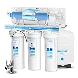 Geekpure Sistema di filtraggio dell'acqua potabile ad osmosi inversa a 6 stadi con filtro DI TDS fino a 0-75 GPD