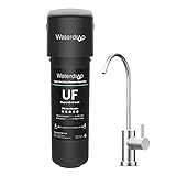 Waterdrop 10UB-UF 0,01 μm Ultra filtrazione sotto il sistema di filtraggio dell'acqua del lavandino, riduce il piombo, il cloro, il cattivo gusto e gli odori, 30,000 Liters