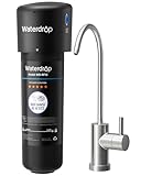 Waterdrop 10UB Filtro Acqua Sistema con Rubinetto Dedicato Goccia, Depuratore Acqua Domestico per 30K Litri, Certificato da NSF/ANSI 42, Rimuove 99.99% di Piombo, Cloro, Cattivo