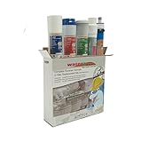 WATER2BUY universale 5 fasi osmosi inversa acqua filtro di ricambio, colore: Bianco, confezione da 5