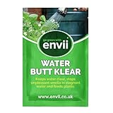 envii Water Butt Klear – Pulizia Organica per cisterne dell'Acqua e Conteniore Acqua Piovana, Pulisce l'Acqua e Nutre Le Piante Trattamento (20 Pastiglie)
