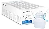 Amazon Basics Water Filter Cartridge, Brita Maxtra+ Compatible | 12 packs | fit with any Amazon Basics water filter jug and BRITA MAXTRA/MAXTRA+/PerfectFit jug