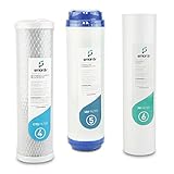 smardy 3x filtri per l'acqua sostituzione filtro set Nr. 4 | 5 | 6 per Sistema Filtrazione Acqua smardy PRO 203