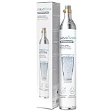 AquaFloow Cilindro CO₂ per Gasatore d’acqua Premium 600 ml, Cartuccia per Acqua Frizzante, Cilindro fino a 60 L, Ricambio Compatibile con SodaStream, Aarke- 1 pezzi
