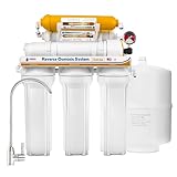 NATURE WATER PROFESSIONALS - Attrezzatura per osmosi inversa - Kit per osmosi a 6 stadi - Capacità 5 litri - Include membrana 50 GPD, filtro e serbatoio acqua.