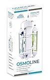 Whimar OsmoLine 50 GPD (190 L/g) – Impianto Osmosi Inversa per Acquario Marino e Dolce con Membrana Vontron e Sistema di Lavaggio – Filtro Acqua Osmotica 3 Stadi