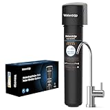 Waterdrop 15UB Filtro Acqua Sistema con Rubinetto Dedicato Goccia, Depuratore Acqua Domestico per 60K Litri, Certificato da NSF/ANSI 42, Rimuove di Piombo, Cloro, Cattivo