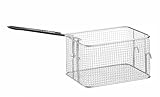 HENDI Cestello per Friggere, Cestello Frittura, Cestello per Fritte, Cestello per Patatine Fritte, con Manico, da utilizzare con HENDI Friggitrici 205808 e 205846 di 4 Litri, Acciaio Inox