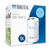 BRITA ON TAP V (600L) Cartuccia di ricambio per filtro dell'acqua - per acqua sostenibile e buon sapore, riduce micro particelle, PFAS, metalli pesanti e altre sostanze che alterano il gusto