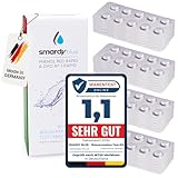 SMARDY 240 Compresse di Prova Rapide 120x Phenol Red (Valore PH) e 120x DPD1 (Cloro Libero) Shake Tester Pastiglie Reagenti per Piscina, Acqua Potabile, Acquario