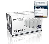 PearlCo, Confezione da 12 filtri Classici (Compatibile con Brita Classic – Non per Maxtra)