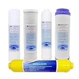Finerfilters Osmosi inversa domestica a 6 fasi, confezione filtro di ricambio