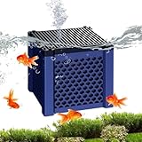 Eco-Pure Cube - Filtro per acqua a cubo, purificatore, carbone attivo per acquario, cubo filtrante per acquari, vasche per cavalli, stagni e serbatoi di riserva, filtrazione super forte e controllo