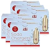 iSi Soda Chargers capsule di soda 10 capsule – per acqua frizzante 84 g (confezione da 6)