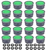 LMOGWL 20 Pezzi Filtro Rubinetto con Guarnizioni, Aeratore e Spina Filtro Acqua, Accessori Bagno e Parti di Ricambio per Bagni e Cucine