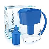 Wessper® Caraffa Filtrante/Acqua Alcalina Ionizzata (Sostituzione LAICA Prime Line Coffee And Tea) 3,5L - Blu