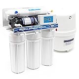 Naturewater NW-RO50-D1 Impianto osmosi inversa, filtrazione 5 stadi 190 l/giorno, con pompa e serbatoio