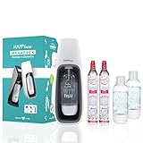 Happy Frizz GASATORE Giulietta MEGAPACK - 1 gasatore + 3 bottiglie bianche + 2 bombole piene