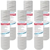 Set 6 CARTUCCE FILTRANTI FILO AVVOLTO 10' 50 micron