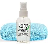 KIT DETERGENTE PURE PER SCHERMI 60ml da Pure Organics. Contiene solo ingredienti ecologici, biodegradabili e ipoallergenici. NIENTE prodotti chimici forti o isopropanolo.