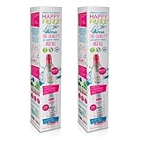 Happy Frizz 2 BOMBOLE per GASATORE - in Vendita - Compatibile con i gasatori, SODASTREAM*, Philips*, SODAGAS (Tranne Modelli con bombola ad Attacco rapido CQC) - Attacco Acme Universale*