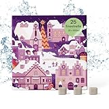 waterdrop® Calendario Avvento 2024, con 25 deliziosi cubetti: microdrink, tè freddo, COLA, calendario dell'avvento Donna e Uomo, Idee di Natale, Acqua aromatizzata